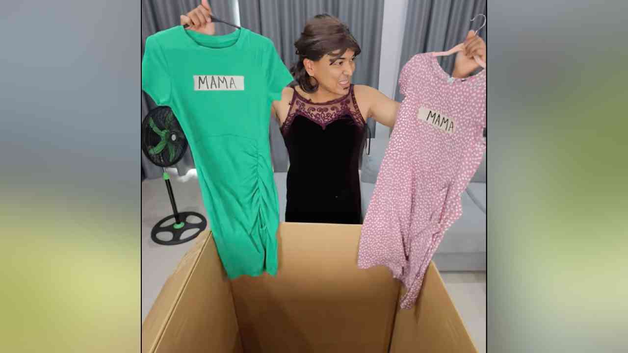 😂 La caja de regalos de USA generó drama en los Larin. ¡Alguien se quedó sin nada! Leé la nota completa. captura de pantalla.