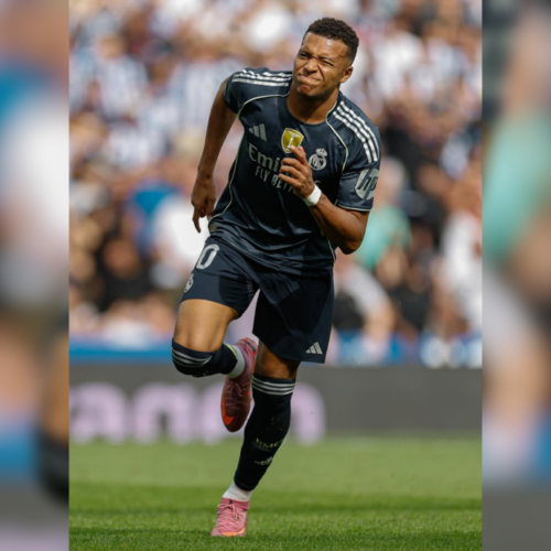 El Real Madrid confirmó un esguince en la rodilla izquierda de Mbappé, quien se perderá el primer duelo de 2026 ante el Betis y genera dudas para la Supercopa. Foto: @k.mbappe.