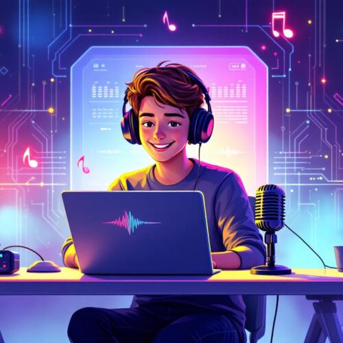 Las apps de inteligencia artificial permiten convertir canciones en pistas de karaoke con solo unos clics. Desde opciones gratis como Demucs y EaseUS, hasta herramientas profesionales como LALAL.AI y Moises, descubre cómo usarlas. Foto: Ilustraci