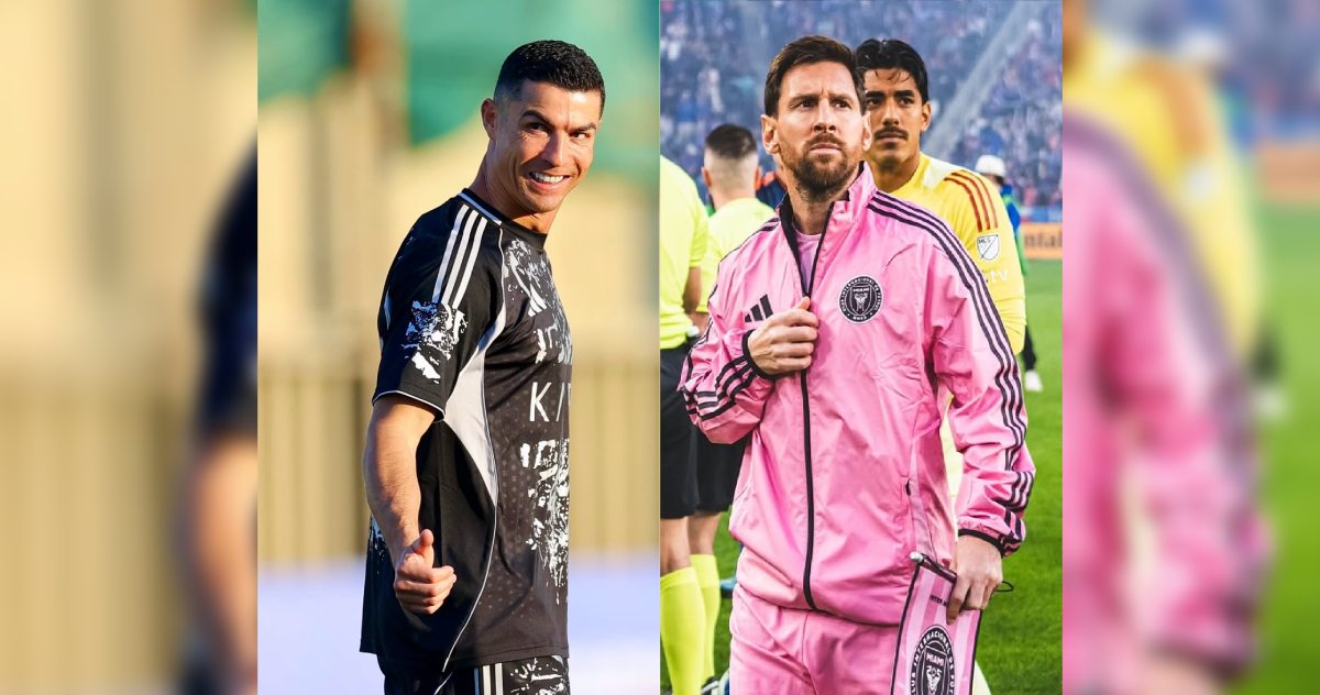 Ni Messi ni Cristiano Ronaldo lideran más: un joven de 18 años los superó en ventas de camisetas en 2025. ¿Quién es el nuevo rey de la mercadotecnia futbolística? Foto: @leomessi & @cristiano.