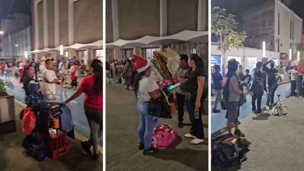 Ciudadanos debaten en redes si apoyar el orden estricto del alcalde Mario Durán o buscar soluciones integrales para vendedores del Centro Histórico. Captura de pantalla.