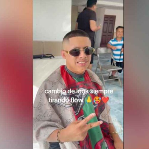 Meshy se mostró más que satisfecho con el resultado, y por supuesto, no dudó en dar el crédito a la peluquería responsable. Captura de pantalla.