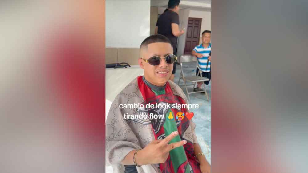 Meshy se mostró más que satisfecho con el resultado, y por supuesto, no dudó en dar el crédito a la peluquería responsable. Captura de pantalla.