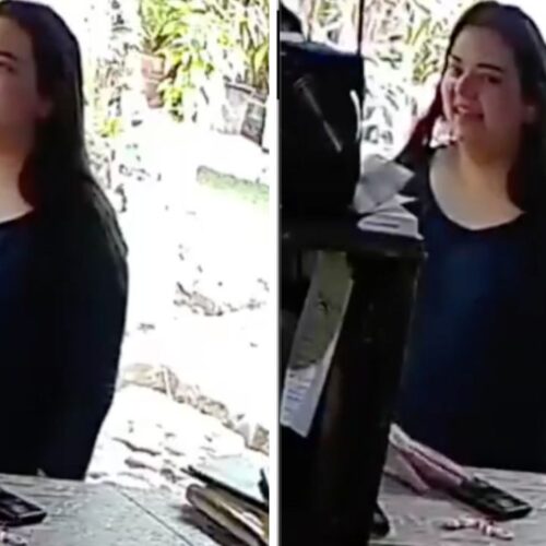El video de una pareja hurtando un teléfono en Perquín es clave. El caso de hurto de celular ocurre mientras se tramita un aumento de penas que podría significar hasta 8 años de prisión para los responsables. Capturas de pantalla X