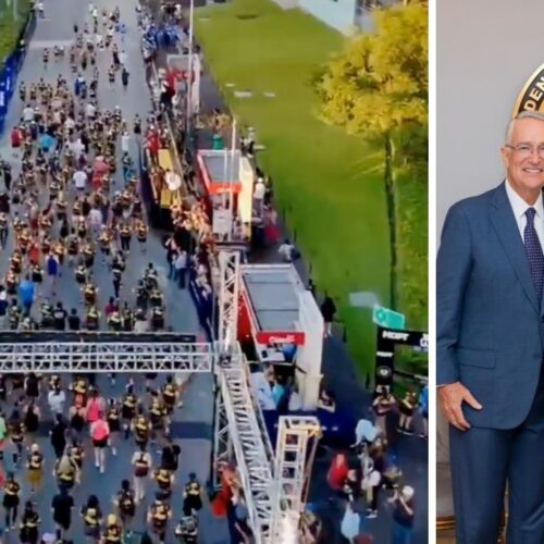 El empresario Ricardo Salinas Pliego contrastó la inseguridad en México con la paz de El Salvador, asegurando que su país necesita la “mano dura” del modelo Bukele. Sus declaraciones avivan rumores presidenciales. Fotos: Redes