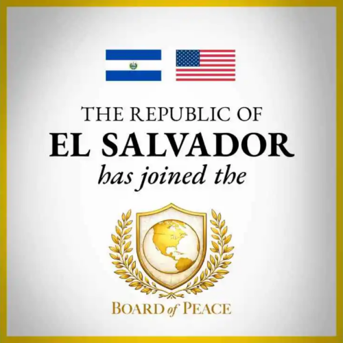 El Salvador oficializó su ingreso a la Junta de Paz, plataforma diplomática global impulsada por Donald Trump, que busca redefinir la cooperación internacional con enfoque pragmático. Foto: La Diáspora 503.