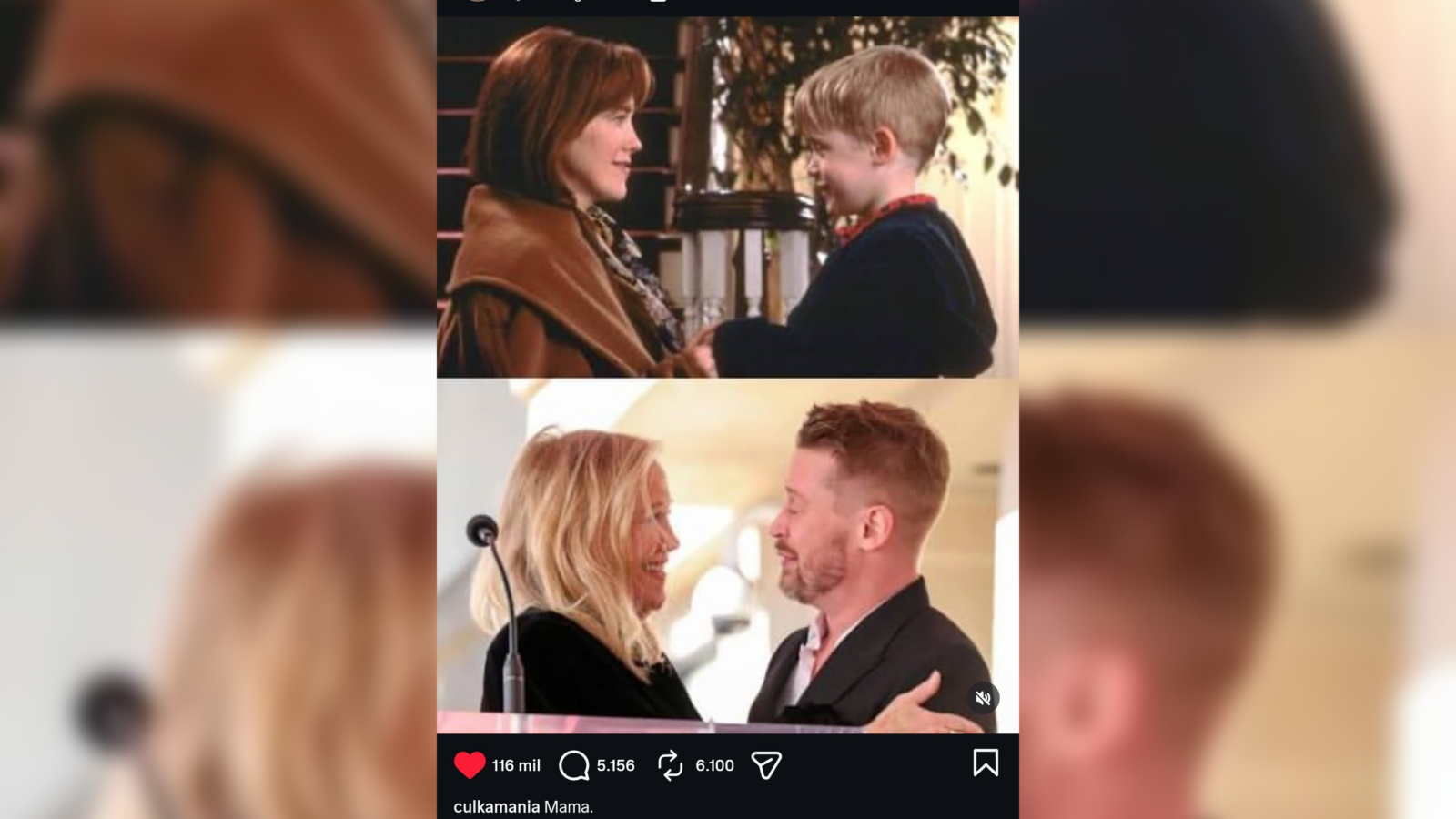 La mítica actriz de "Mi Pobre Angelito", Catherine O’Hara, falleció este viernes; Macaulay Culkin le dedicó un desgarrador mensaje de despedida. Foto: Culkamania.