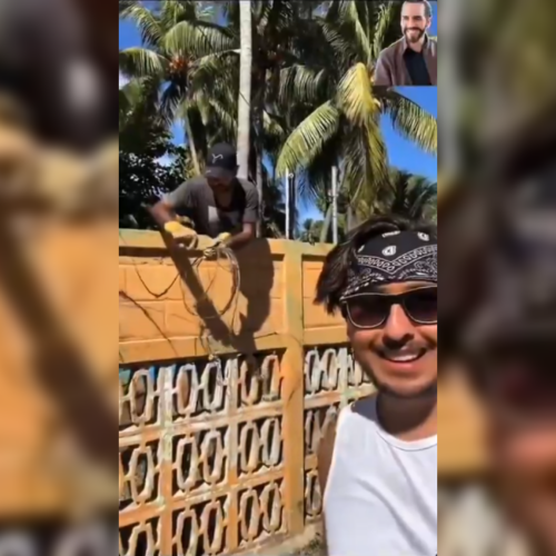 Ciudadanos retiran el alambre razor de sus viviendas, señalando que el temor del pasado ha sido reemplazado por una nueva sensación de seguridad. Foto: Cortesía.