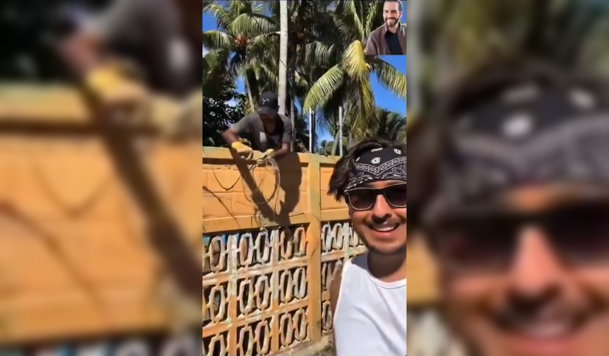 Ciudadanos retiran el alambre razor de sus viviendas, señalando que el temor del pasado ha sido reemplazado por una nueva sensación de seguridad. Foto: Cortesía.