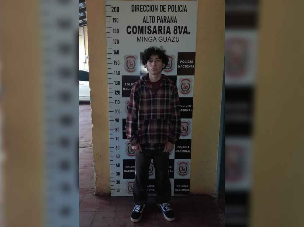 Un tiktoker de 19 años fue arrestado en Paraguay tras grabarse esquivando camiones en marcha para ganar seguidores. La imprudencia terminó en detención. Foto: Cortesía.
