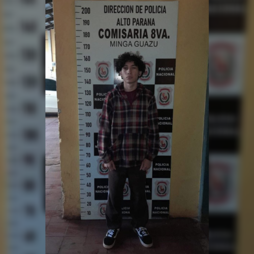 Un tiktoker de 19 años fue arrestado en Paraguay tras grabarse esquivando camiones en marcha para ganar seguidores. La imprudencia terminó en detención. Foto: Cortesía.