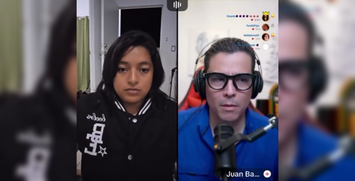 Dulce Shiky, la "Señora de las Lavas", arremetió contra sus críticos en vivo y exigió lujos tras la inundación en Ciudad Marsella. ¿Justicia o exceso? El escándalo que divide a El Salvador. Foto: Cortesía.