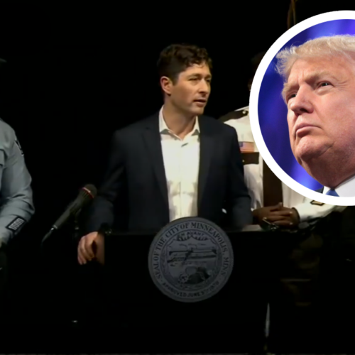 El expresidente Donald Trump advirtió que intervendrá con la Ley de Insurrección si no cesan los ataques contra agentes de ICE en Minnesota, tras recientes protestas violentas. Foto: Cortesía / Gage Skidmore.