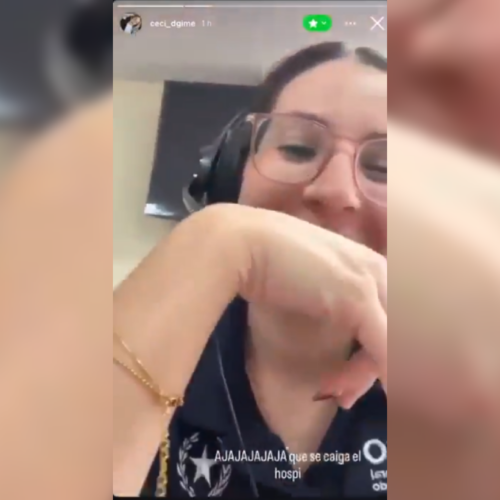 Dos operadoras del Hospital de Coronel Oviedo fueron destituidas tras viralizarse un video donde se burlaban de pacientes que pedían citas médicas. Foto: Cortesía.