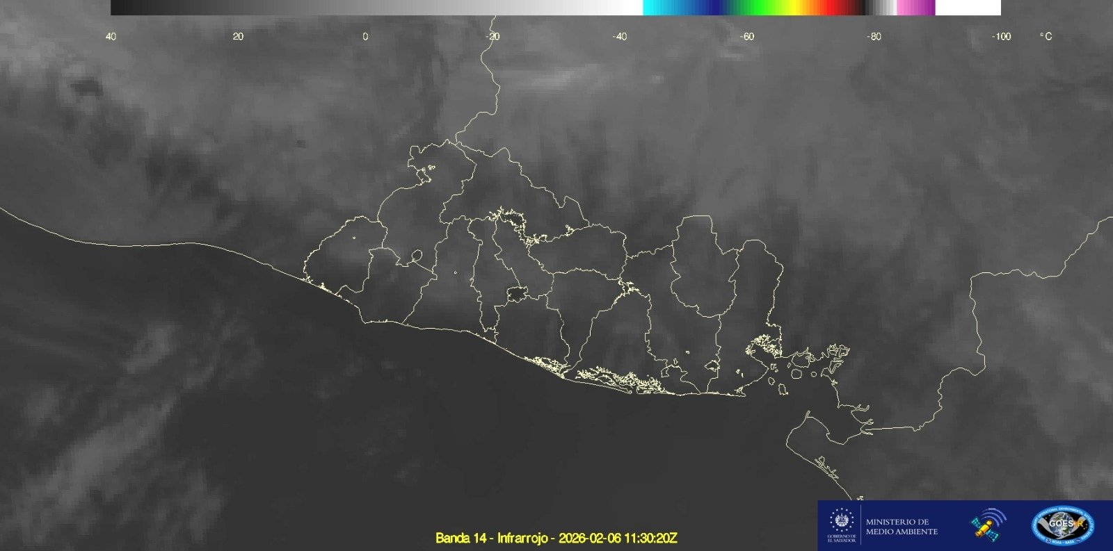 El Salvador se mantiene en alerta por vientos intensos que ya han provocado daños materiales y un marcado descenso de temperaturas en varias zonas del país. Foto: Cortesía.