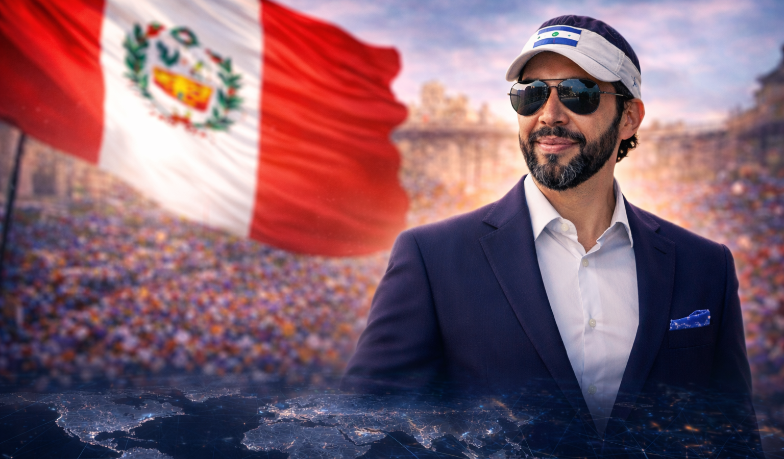 El presidente Nayib Bukele destacó a Perú como una nación clave en la región. Su mensaje, breve pero contundente, generó euforia y apoyo masivo en redes sociales por su visión estratégica. Foto: Ilustración.