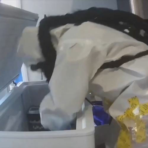 Autoridades desarticulan recinto ilegal en Las Vegas con materiales biológicos peligrosos vinculados a un caso previo en California. Foto: Cortesía.