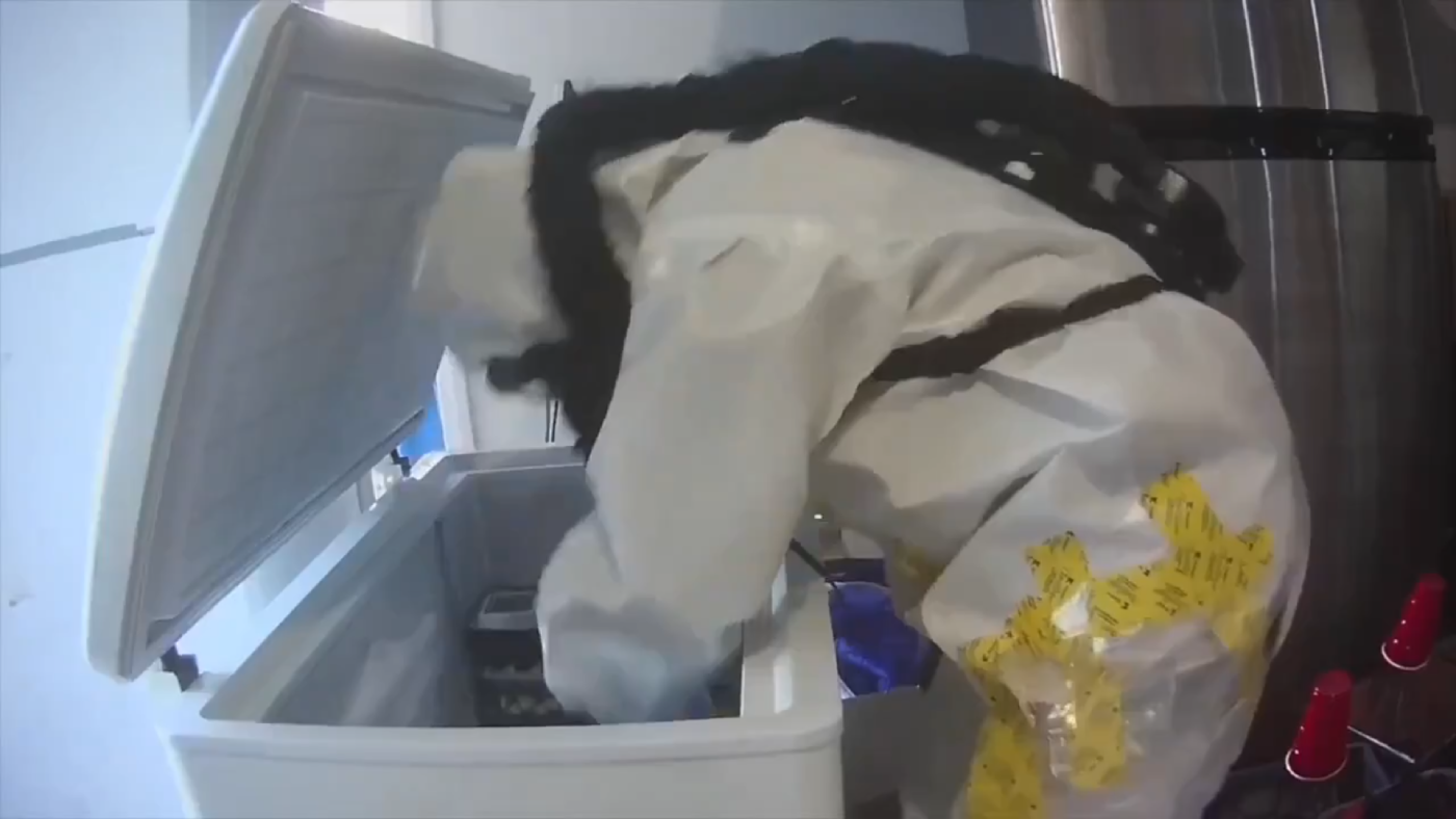 Autoridades desarticulan recinto ilegal en Las Vegas con materiales biológicos peligrosos vinculados a un caso previo en California. Foto: Cortesía.