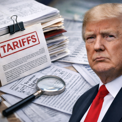 Histórico fallo judicial: La Corte Suprema de EE. UU. declara ilegales los aranceles impuestos por Donald Trump, impactando el comercio global y generando incertidumbre en los mercados. Foto: Ilustración.