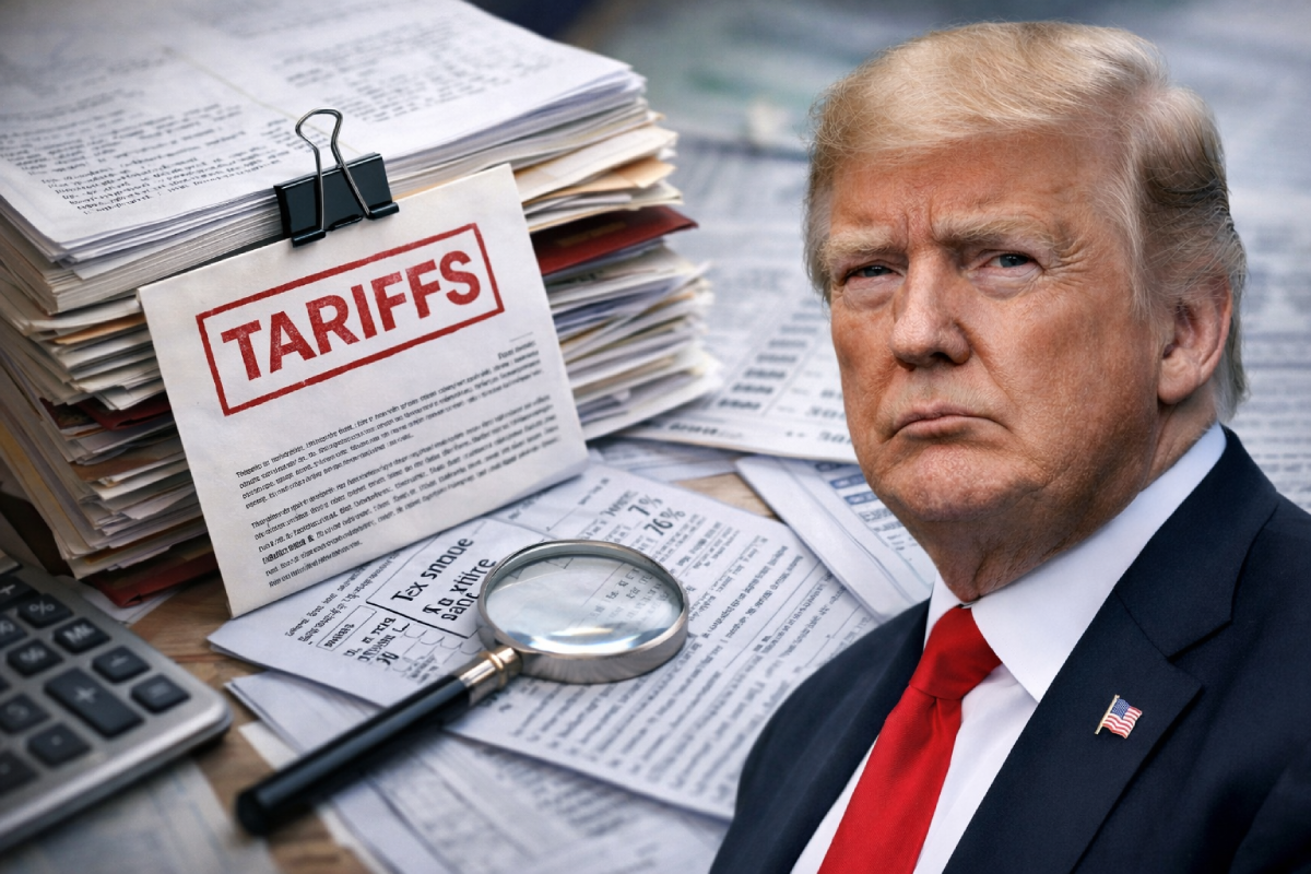 Histórico fallo judicial: La Corte Suprema de EE. UU. declara ilegales los aranceles impuestos por Donald Trump, impactando el comercio global y generando incertidumbre en los mercados. Foto: Ilustración.