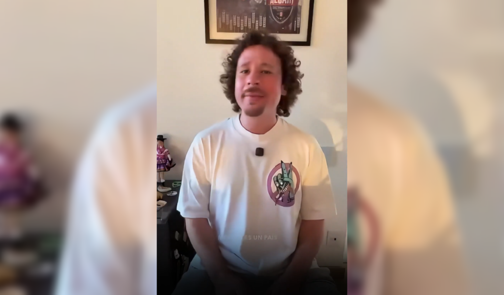 Luisito Comunica denuncia el hallazgo de un campo de exterminio en Jalisco y critica a Claudia Sheinbaum por "lavarse las manos" ante la inseguridad en México. Foto: @LuisitoComunica.