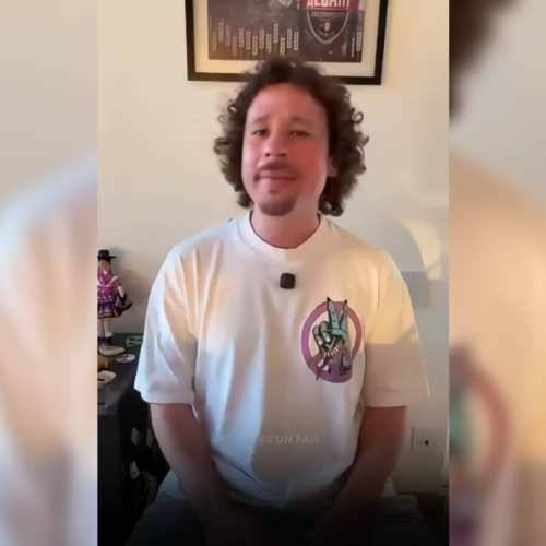 Luisito Comunica denuncia el hallazgo de un campo de exterminio en Jalisco y critica a Claudia Sheinbaum por "lavarse las manos" ante la inseguridad en México. Foto: @LuisitoComunica.