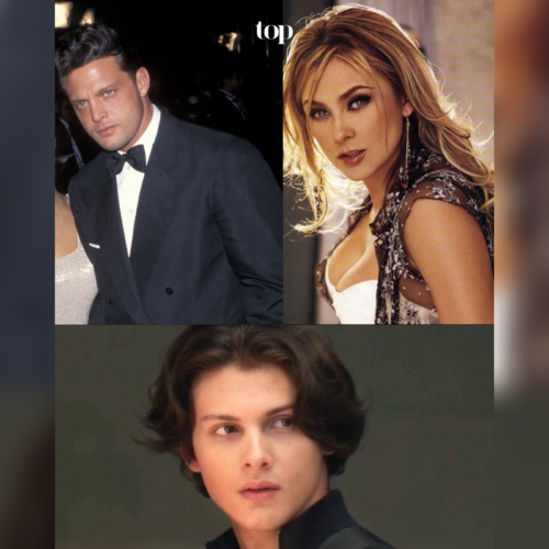 Miguel, el hijo mayor de Aracely Arámbula y Luis Miguel, reapareció en el aeropuerto. Las redes discuten si es idéntico al "Sol" o a su madre. ¿Tú qué opinas? Foto: Ventaneando.