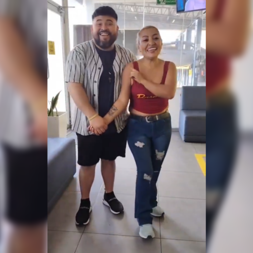 La popular TikToker Yanira Berríos anunció que su relación ha dado un paso más: "Ya no es mi novio, es mi pareja". Además, planean trabajar juntos como un equipo de trabajo en futuros proyectos. Foto: Cortesía.