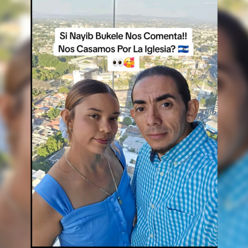 El presidente Nayib Bukele aceptó el reto de una pareja en TikTok: "Aprobado. Queremos fotos". Empresas en #ElSalvador ya patrocinan el evento que se volvió viral. Foto: Cortesía.