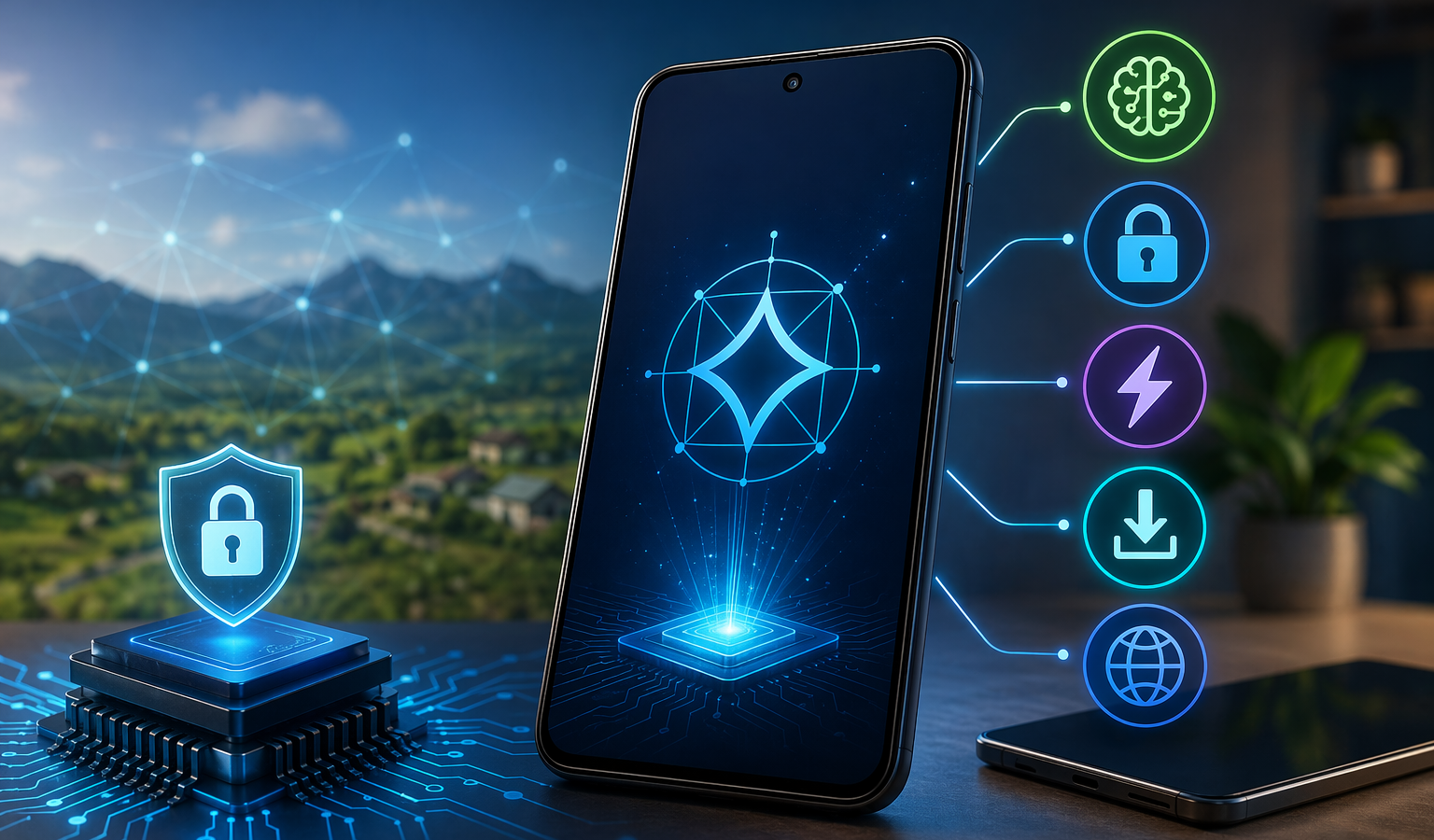 Google presenta Gemma 4, un modelo de inteligencia artificial que opera con total autonomía en dispositivos móviles, sin necesidad de internet. Ideal para privacidad y zonas con conectividad limitada. Foto: Ilustración.