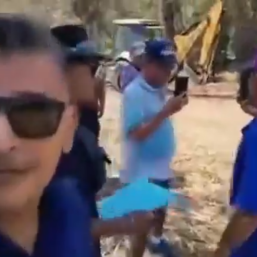 Un salvadoreño en el exterior denuncia la ocupación ilegal de sus 17 manzanas en el cantón Agua Zarca, San Miguel, tras años de ahorro y trabajo. La diáspora exige justicia. Foto: Cortesía.