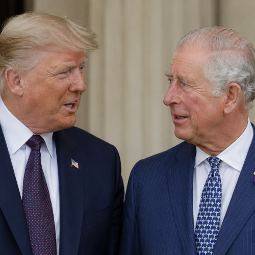 El presidente Donald Trump reveló que su madre, Mary Anne MacLeod, sentía una fascinación desbordante por Carlos, el actual rey británico, a quien describía como un joven encantador. Foto: Ilustración.