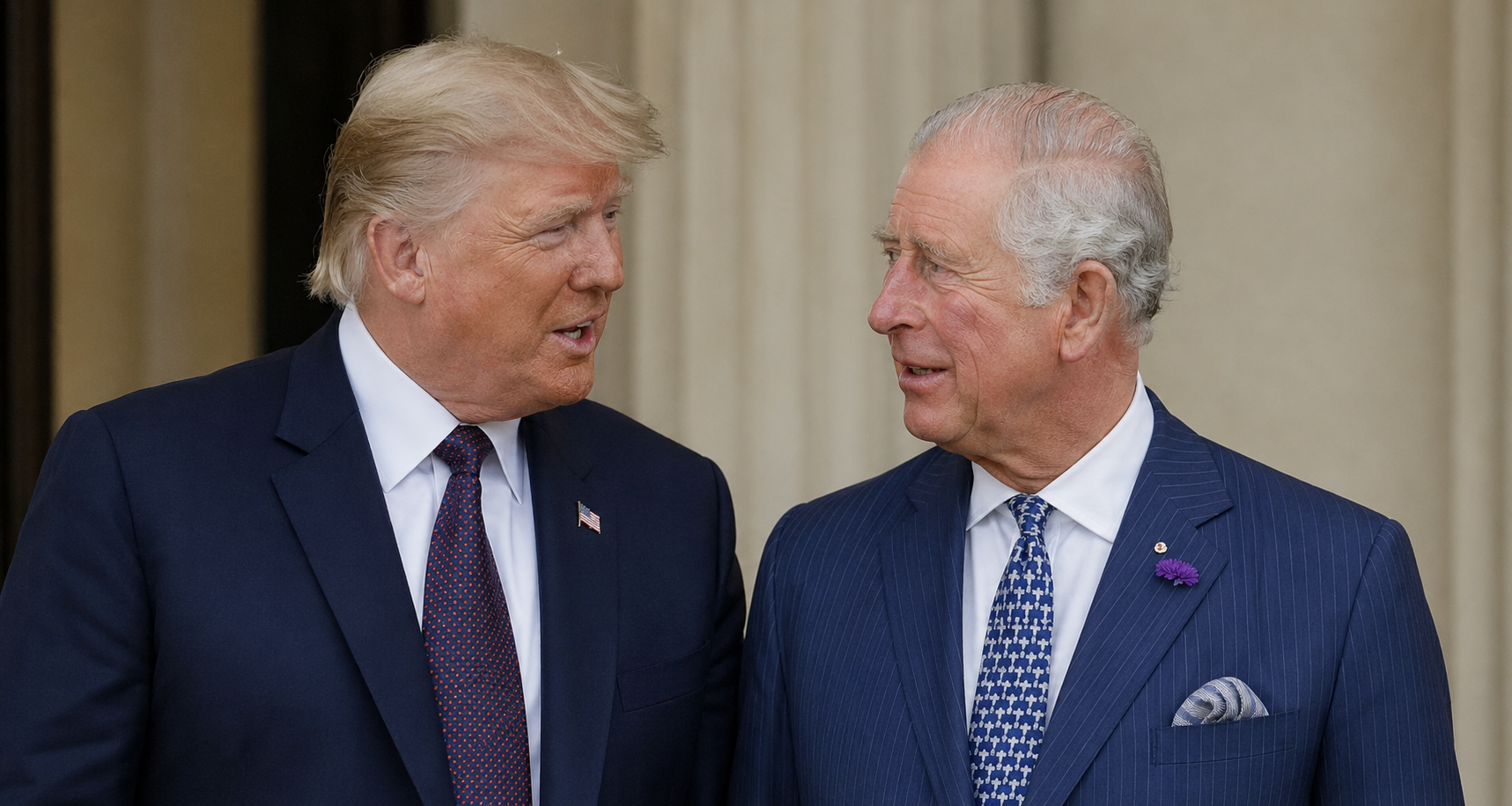 El presidente Donald Trump reveló que su madre, Mary Anne MacLeod, sentía una fascinación desbordante por Carlos, el actual rey británico, a quien describía como un joven encantador. Foto: Ilustración.