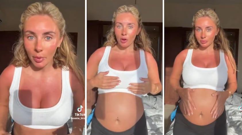 Bonnie Blue reaparece con avanzado embarazo y anuncia una polémica celebración para sus seguidores