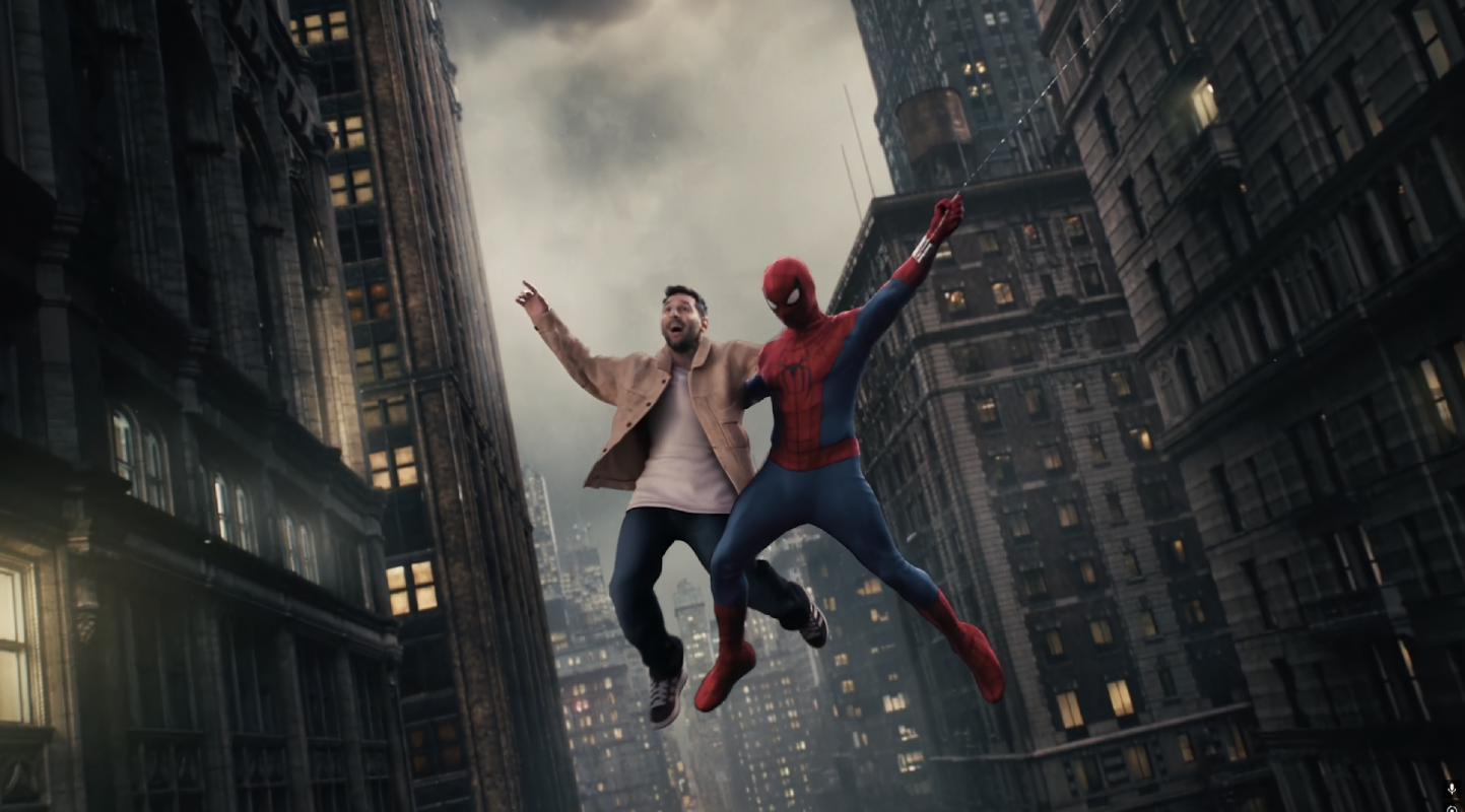 El astro argentino Lionel Messi comparte pantalla con Peter Parker en un promocional de "Spider-Man: Brand New Day" que se ha vuelto viral en redes sociales. Foto: Captura de pantalla - @SpiderManMovie