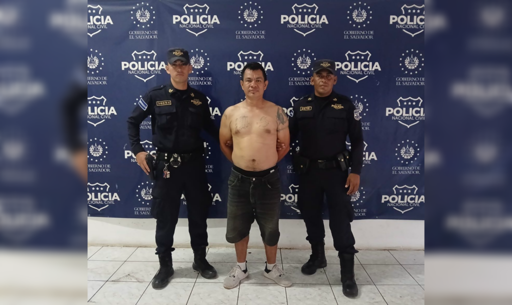 Pandillero de la MS-13 “Tito” cae gracias a colaboración ciudadana