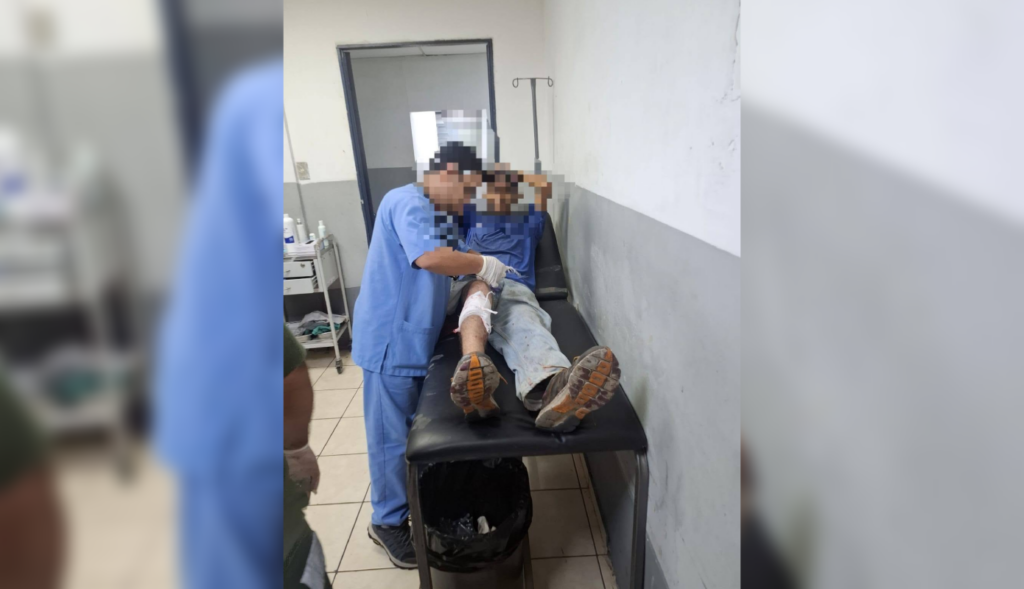 Un tiroteo en el kilómetro 24½ de la Troncal del Norte, en Guazapa, dejó al menos ocho heridos. Socorristas de Cruz Verde brindaron atención prehospitalaria y trasladaron a las víctimas. Foto: La Diáspora 503. Foto: Cruz Verde - seccional Guazapa.