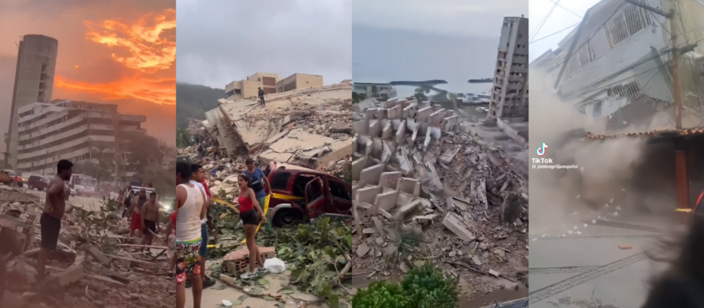 El peor terremoto en un siglo deja decenas de víctimas, edificios colapsados en Caracas y un estado de emergencia nacional decretado en Venezuela en 2026. Foto: VTV / Captura de pantalla