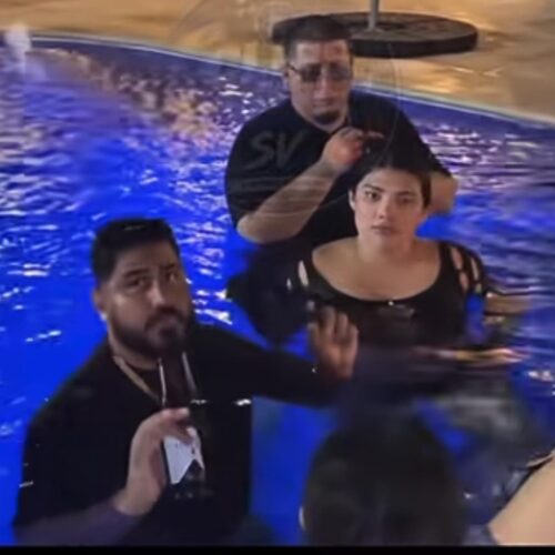 La transmisión del Team Lokotron fue interrumpida abruptamente por la propietaria del inmueble, marcando el fin de su estadía. Captura de pantalla.