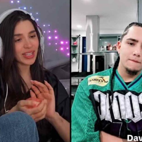 Davis Flow intentó coquetear con Emma Coronel durante un live, desconociendo que se trataba de la esposa de Joaquín “El Chapo” Guzmán. (Foto: Captura de video/TikTok)