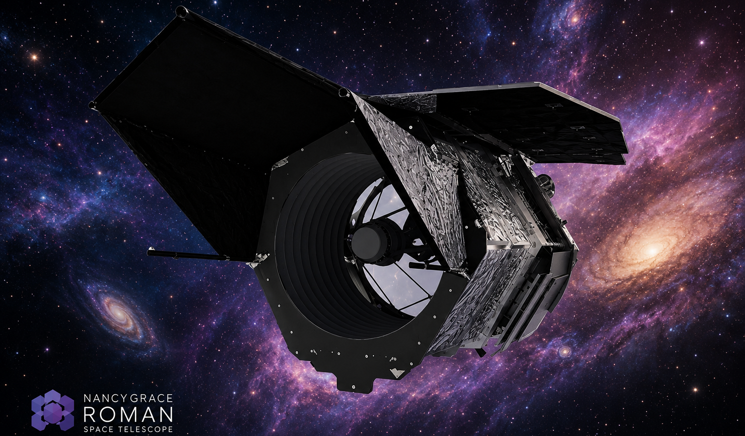 La NASA lanzó con éxito el telescopio Nancy Grace Roman desde Florida para estudiar la energía oscura y exoplanetas. Foto: Ilustración.