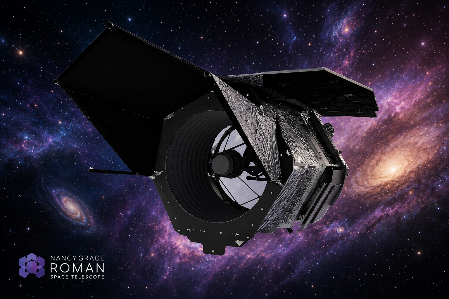 La NASA lanzó con éxito el telescopio Nancy Grace Roman desde Florida para estudiar la energía oscura y exoplanetas. Foto: Ilustración.