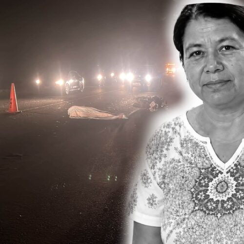 Ana Doris Sorto Perdomo, maestra del Centro Escolar Cantón Tierra Blanca, murió atropellada en la carretera Panamericana, Moncagua, San Miguel, la noche del 18 de agosto de 2026. Foto: Cortesía.