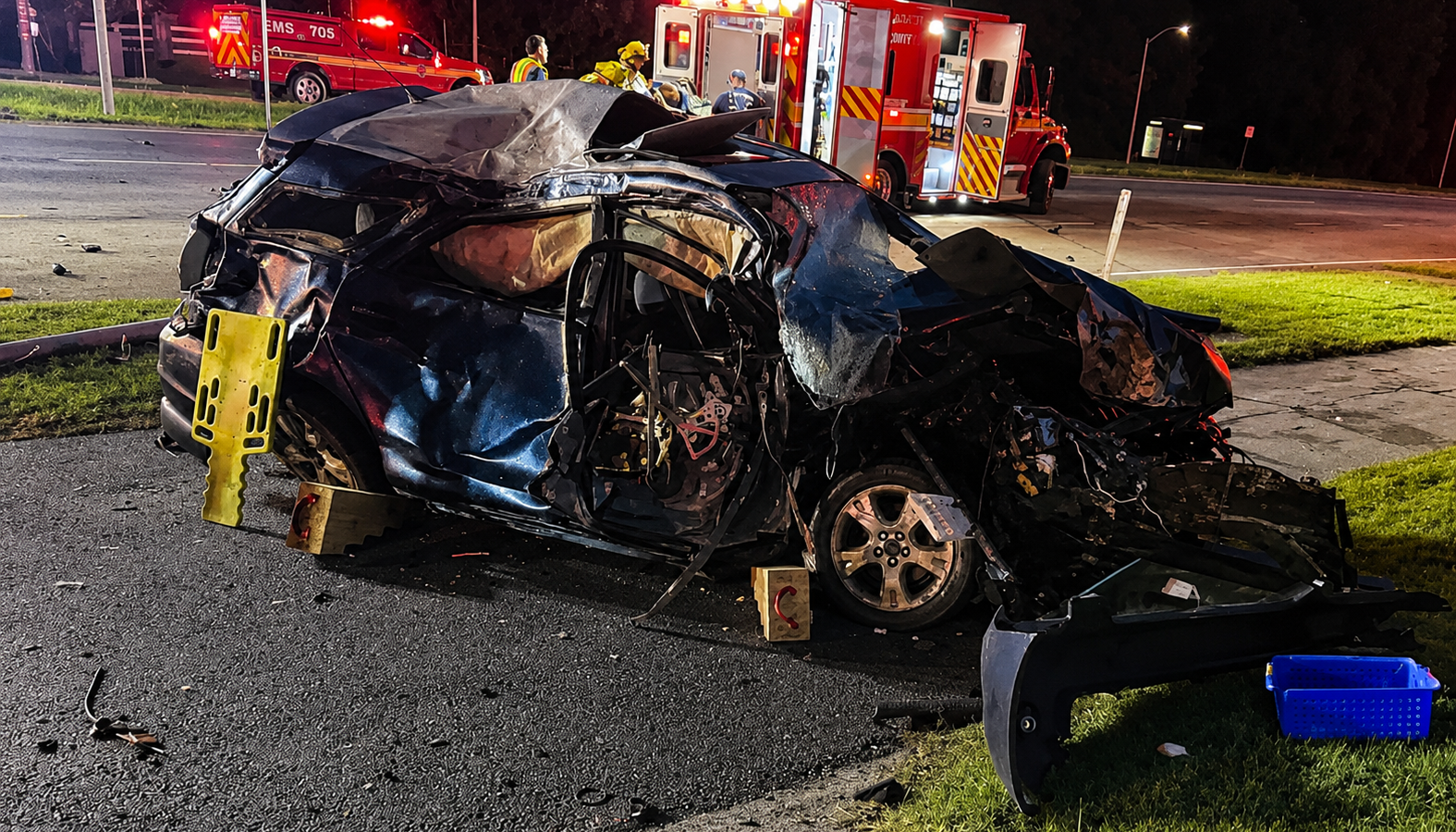 Un menor de 13 años al volante de un auto robado chocó en Germantown, Maryland, dejando un fallecido y seis menores heridos. Las autoridades investigan el caso. Foto: Cortesía.