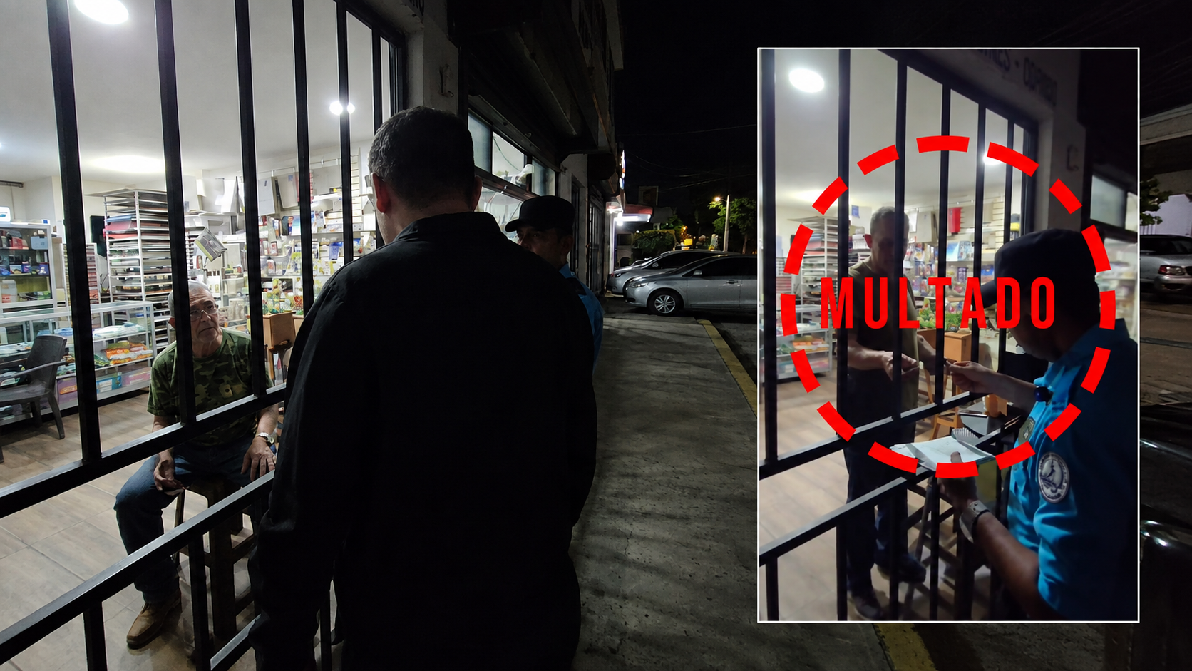 La Alcaldía de San Salvador intervino a un hombre que cobraba $5 por estacionar en la vía pública. Agentes del CAM devolvieron el dinero a los conductores y aplicaron sanciones. La medida forma parte de una campaña permanente para garantizar el uso libre de los espacios públicos. Foto: Alcaldía de San Salvador Centro / X @marioduran