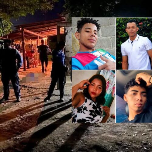 Un múltiple homicidio en la localidad de Olanchito cobró la vida de seis personas, entre ellas miembros de una misma familia. Honduras suma 22 masacres en 2026. Foto: Cortesía.