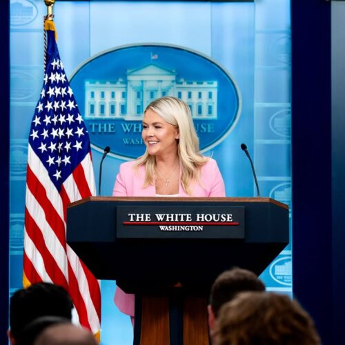Karoline Leavitt dejará su cargo a finales de agosto tras 18 meses al frente de la secretaría de prensa de la Casa Blanca. Foto: @karolineleavitt