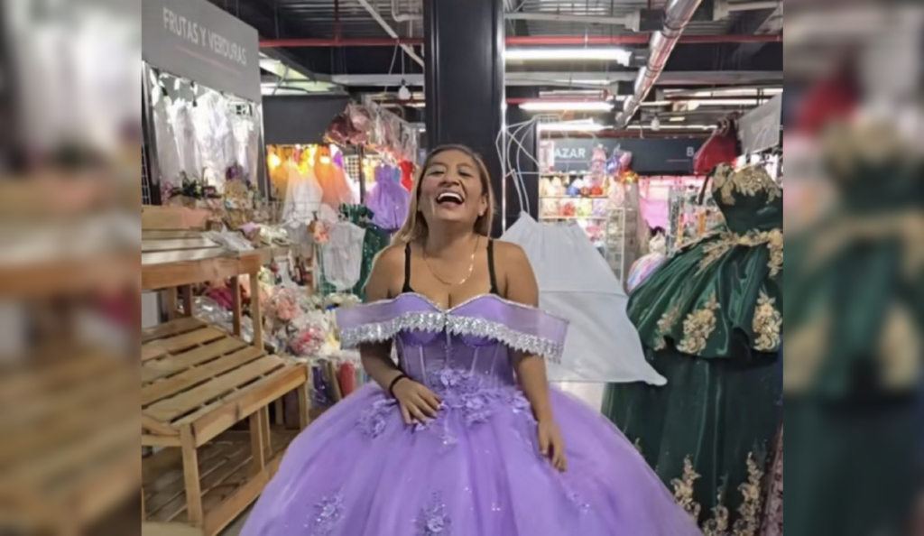 La tiktoker Yanira Berríos, conocida como "Corazón Bello", impuso una condición para su fiesta de 50 años: los invitados deben llevar más de $100 en efectivo. Foto: Cortesía.
