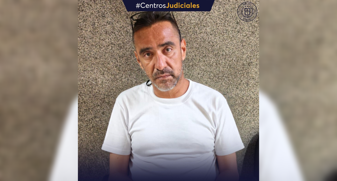 Un tribunal de Santa Ana condenó a 15 años de prisión a Ángel Godofredo Sermeño Herrera por estafar a tres víctimas con cheques sin fondo por más de $300,000. Foto: Centros Judiciales.