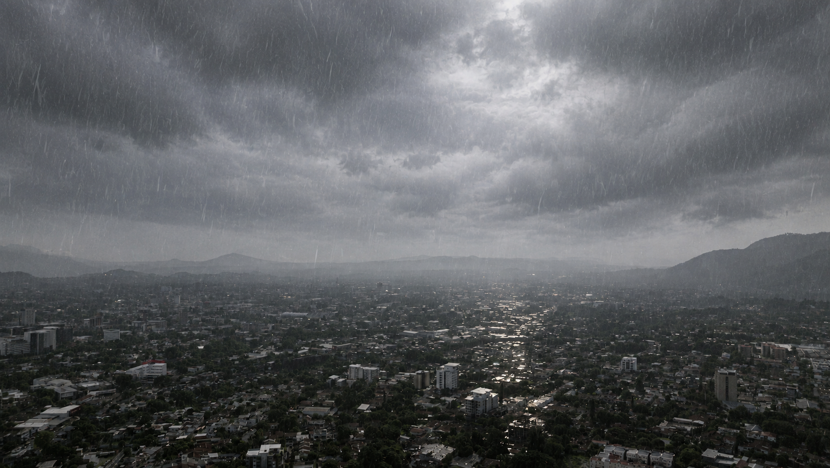 El MARN reporta lluvias y tormentas con ráfagas de viento y actividad eléctrica en El Salvador, afectando el AMSS y otros departamentos. Foto: @MedioAmbienteSV.